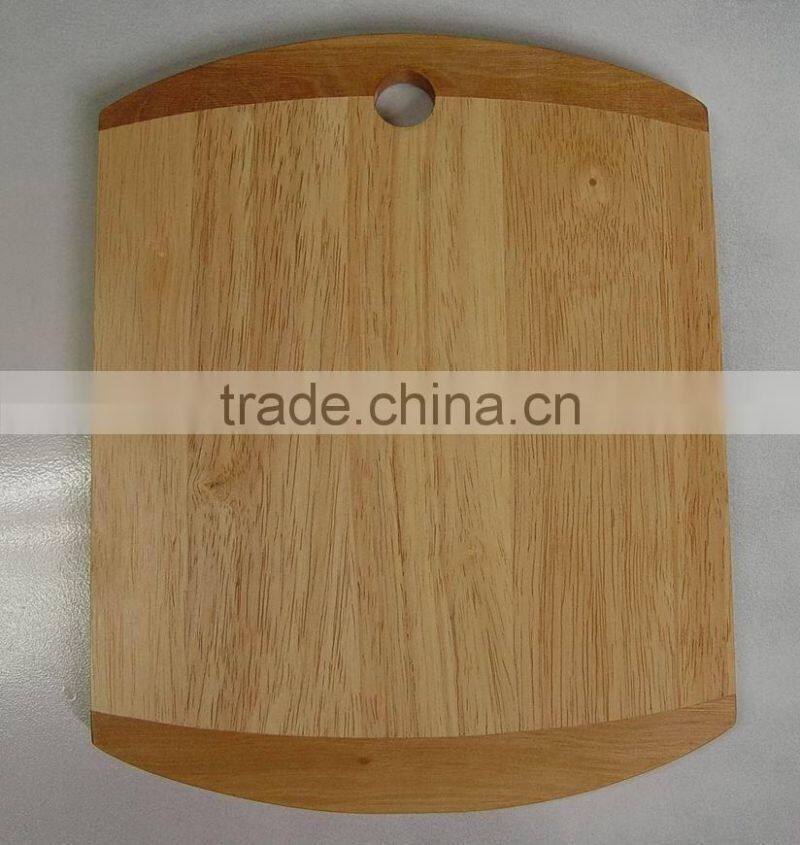 Rubber Wood Cheese board in good finish. small size.