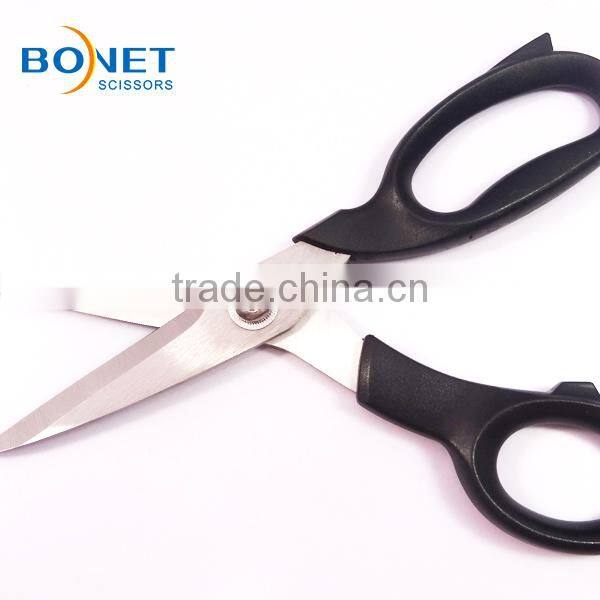 S14014 Stainless Steel 8" tailor sewing scissors Plastic handle scissors