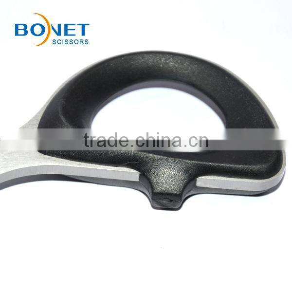 STA0017 CE qualified 10'' 4.0mm thickness titanium coating precision grinding blades nylon handle high quality tailor scissor