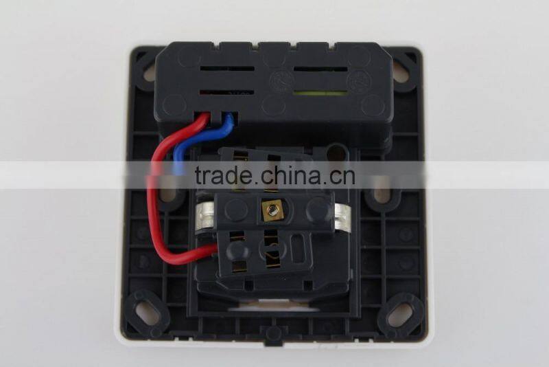 UK Plug Home Wall Sockets with Double USB 2.1A Socket Wall Charge Household Wall Outlet Hotel Dedicated Outlet Socket