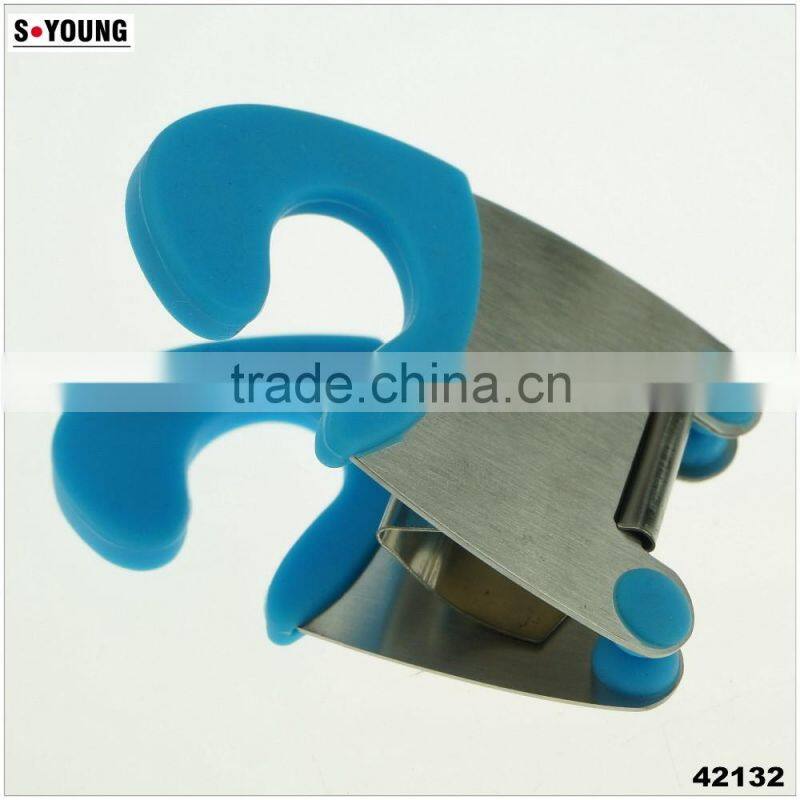 42129 silicone stainless steel pot clips