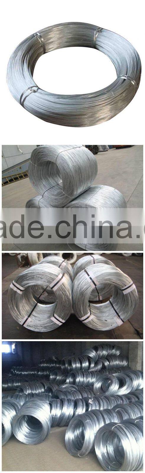 low price hot dipped galvanized iron wire from china factory