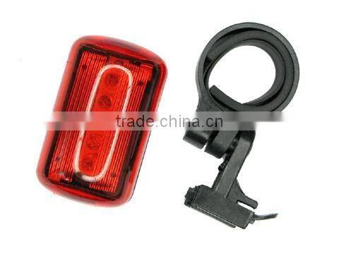 Jing Yi 5 LED 4 Mode Red Light Bike Safety Accessories Bike Tail Light