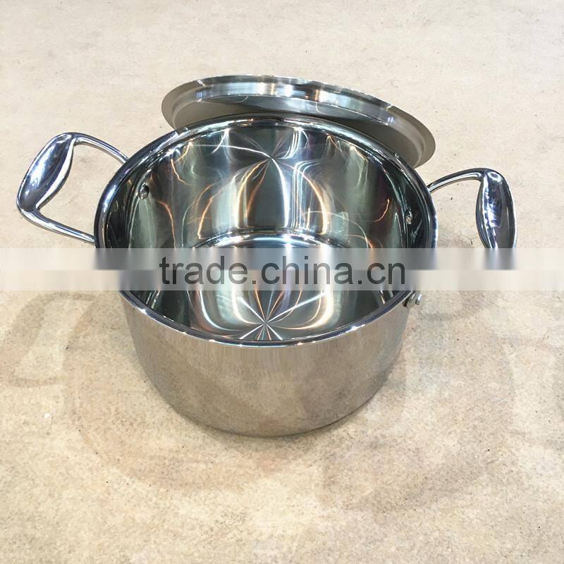 Kitchen Cook Stainless Steel Pot in set