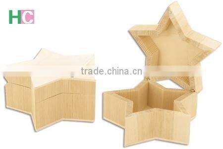 Custom wood light box for christmas decoration