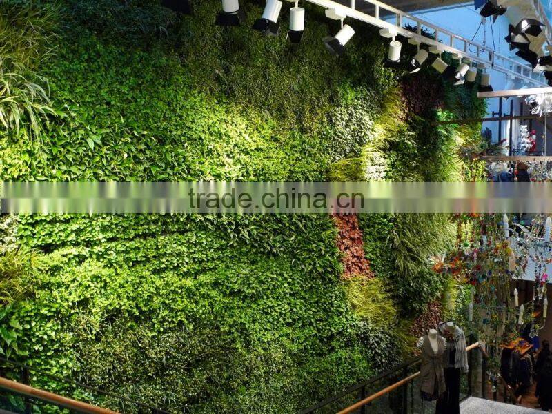 Factory Wholesale Garden Landscaping & Decking Artificial Grass Wall Plastic Grass green wall vertical planter