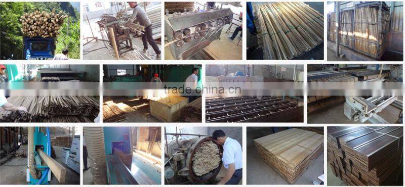 Outside strand woven high density composite outdoor flooring