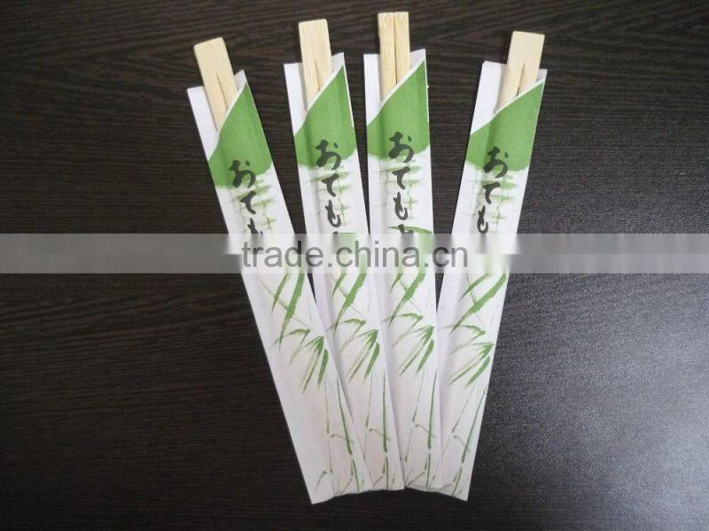 personalize environmental flat bamboo disposable chopstick
