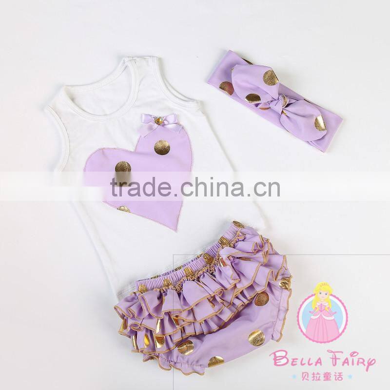 New style Wholesale bulk kids clothes Cheap China Newborn Baby Girls Clothing Set Children's Boutique