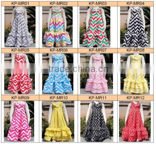 Chevron children maxi dress,baby dress philippines