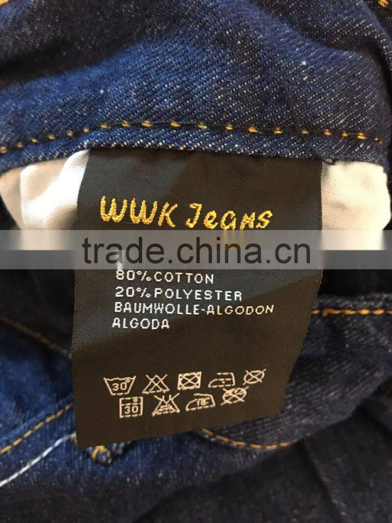 GZY Guangzhou stock lot new style wholesale jeans pant for men