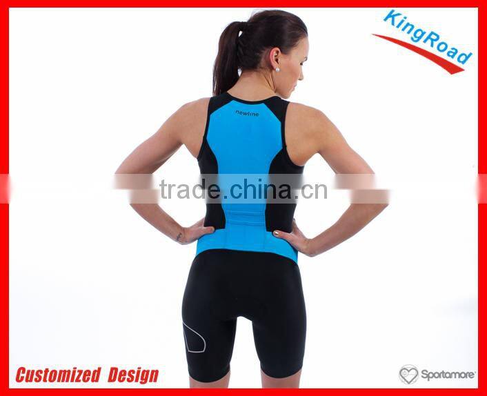 women custom triathlon suit manufacturers jersey triathlon shirt