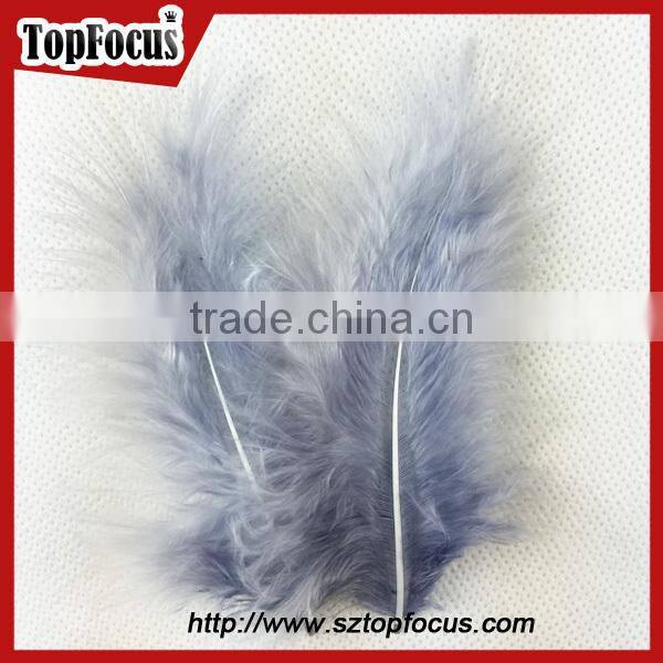 wholesale natural decorative Dyed down turkey feather for sale