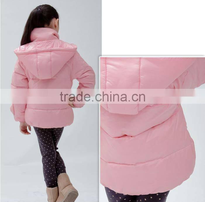 2015 Fashion hot sale children girl brand name winter Jackets