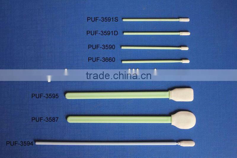 industrial used cleanroom polyester tip swab