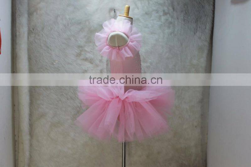 2016New design tutu skirt set for girls, summer wear girl's super fluffy tutu skirt set