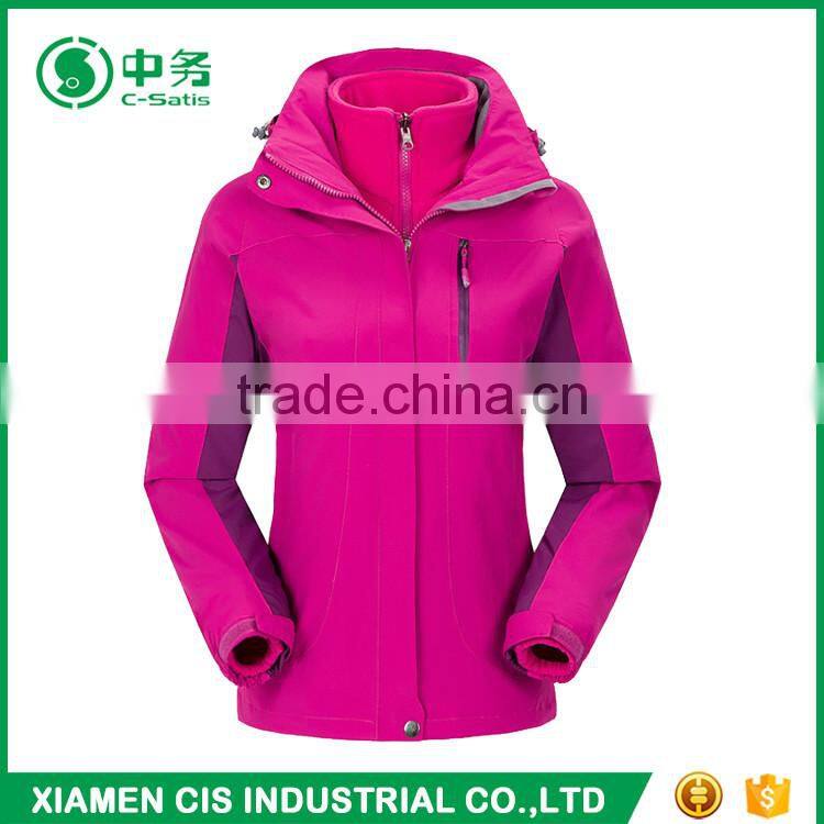 Custom Logo Design Windproof Waterproof Women Climbing Mountain Jacket