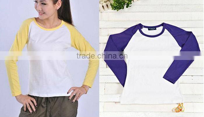 fashion white lady t-shirts with custom logo print