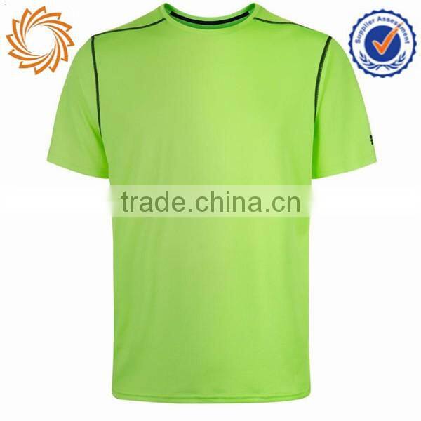 fluorescence mesh Mens dry fit sport football t shirt