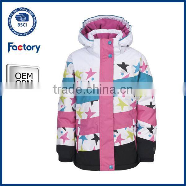 High Technical custom jacket waterproof ski jacket for men