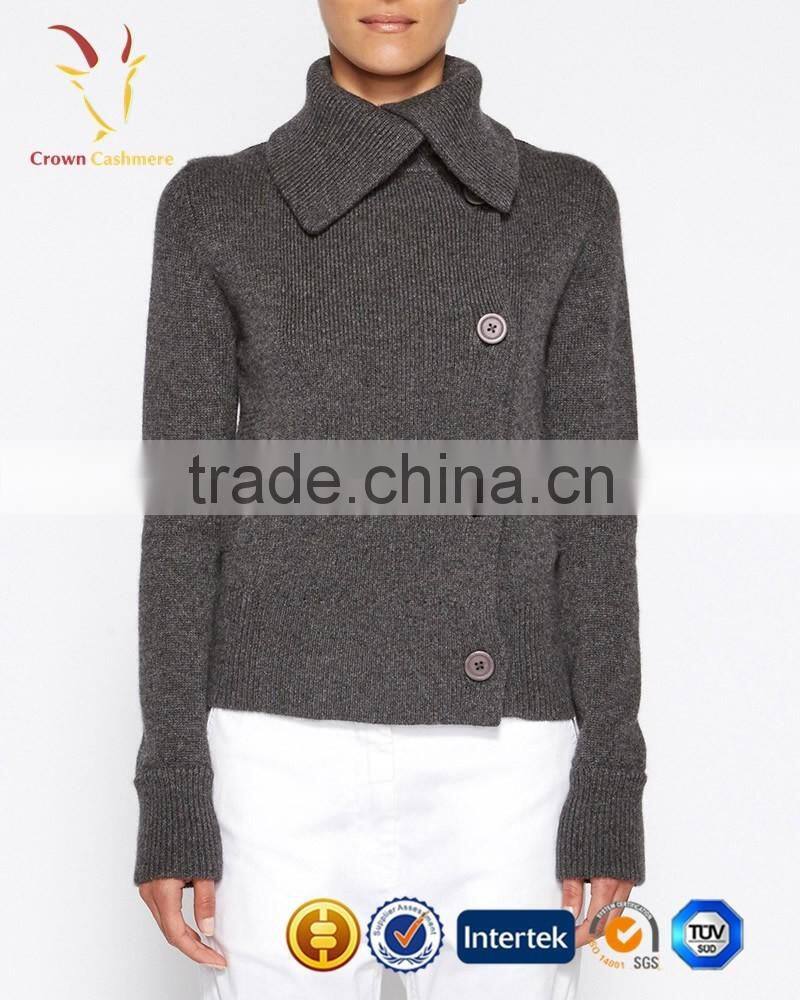 Womens Thicken Warm Cashmere Knitted Coat Winter