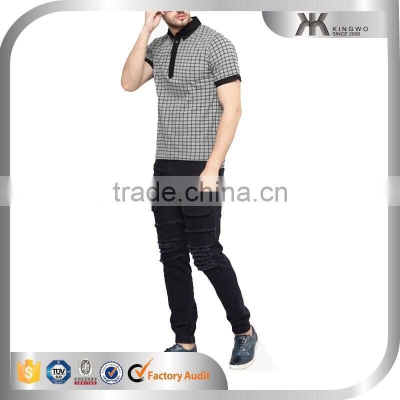 Distressed Hot Sale Man Latest Stylish Solid Cargo Track Pants, Jogger Pants