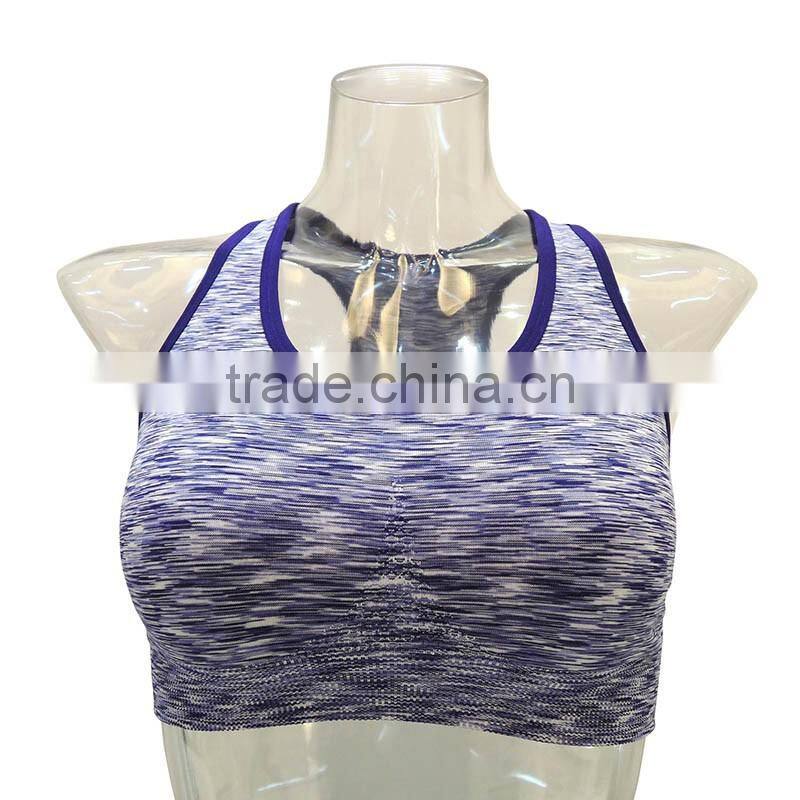 Wholesale fitness bra top women underwear yoga bra sexy ladies lingerie sports bra