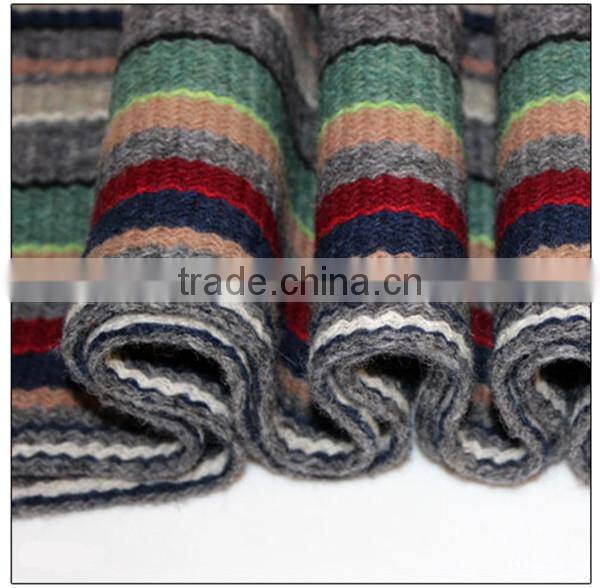 Latest new design fashion simple plaid warm thicken men scarf,knit scarf,classic scarf