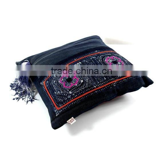 hmong cushion - vintage hmong batik cushion, pillow case, pillow, ooak