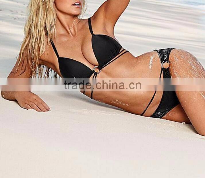 2017 Korean girls sex photo models triangle bikini