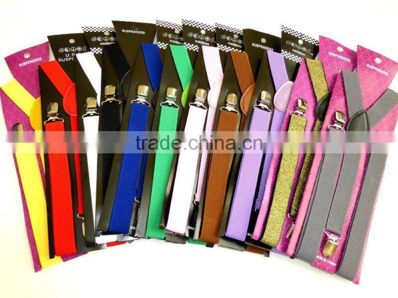 fashion and popular Elastic men's suspender belts