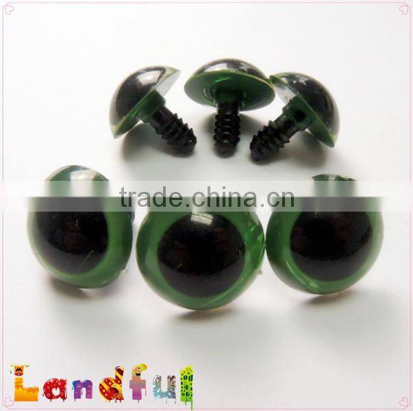 20mm Doll Parts Amigurumi Plush Toy Eyes Safety Green Animal Eyes