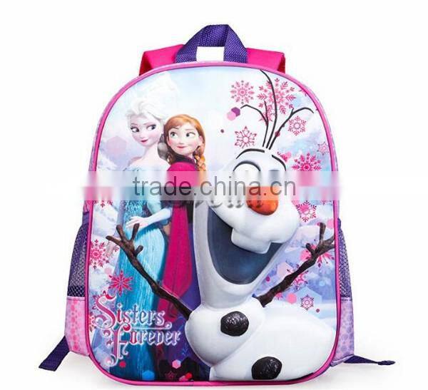 HOT Sale Frozen School Bag Children Backpack Elsa Anna Boy Girl Kids Gift