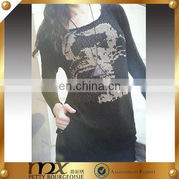 Trendy ladies long golden eagle clothing