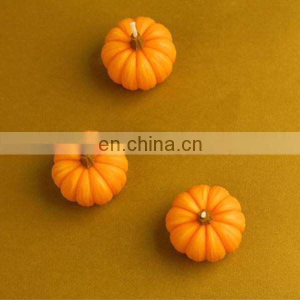 Halloween Pumpkin Fruit Candle Table Decor Quirky Food Vegetables Candle