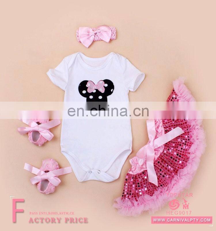 New fashionable baby children kids lace dresses set red cotton long sleeveless skirt +shoes +rosette