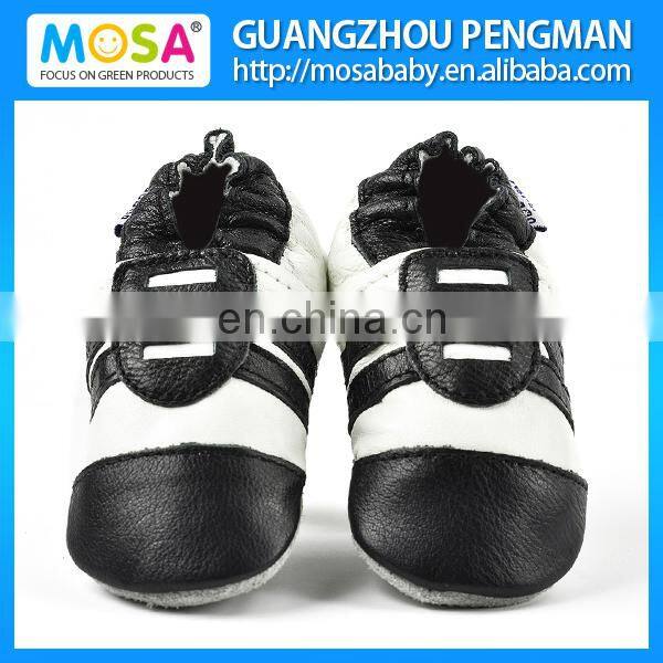 Genuine Leather Soft Sole Girl Infant Brown Shoes Dot Pattern Size 0-4 Years