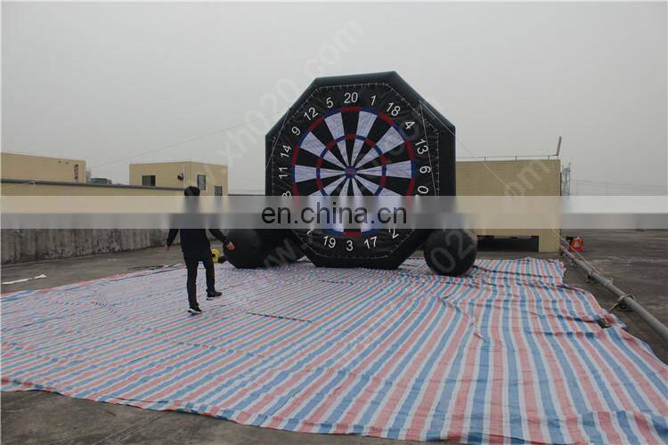 Factory direct inflatable dart outdoor game for certificates