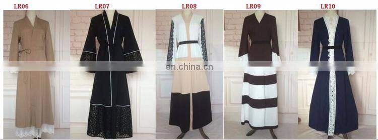 2017 EID Muslim wear men Abaya chothes for prey Men maxi thobe for islamic