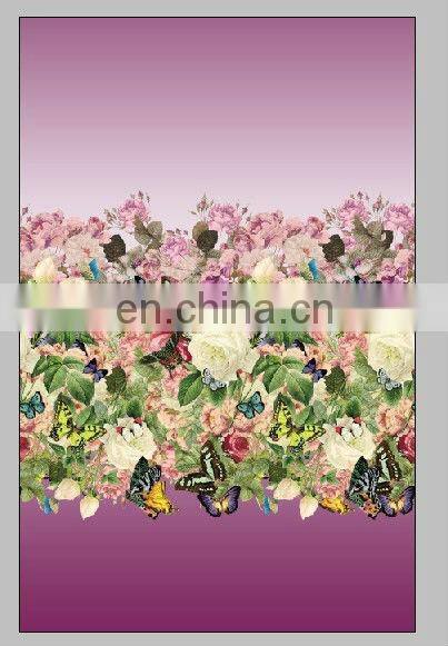 Digital printing curtain fabric 100% polyester fabric