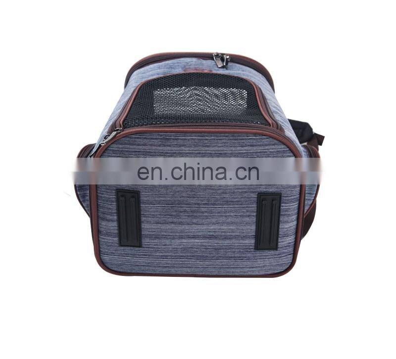 ODM fashion new denim pet backpack for man and women