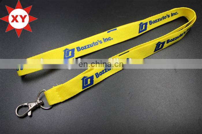 Polyester sublimation medal lanyard ribbon with custom logo