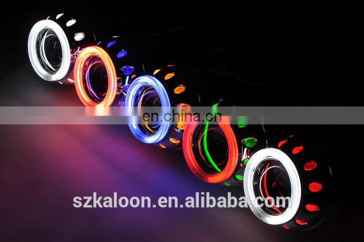 Bixenon Projector Lens kit with Angel Eye CCFL H1 H7 H4 H13 HB3 HB4 9004 9007+2pcs 35w AC Ballasts for Headlamp