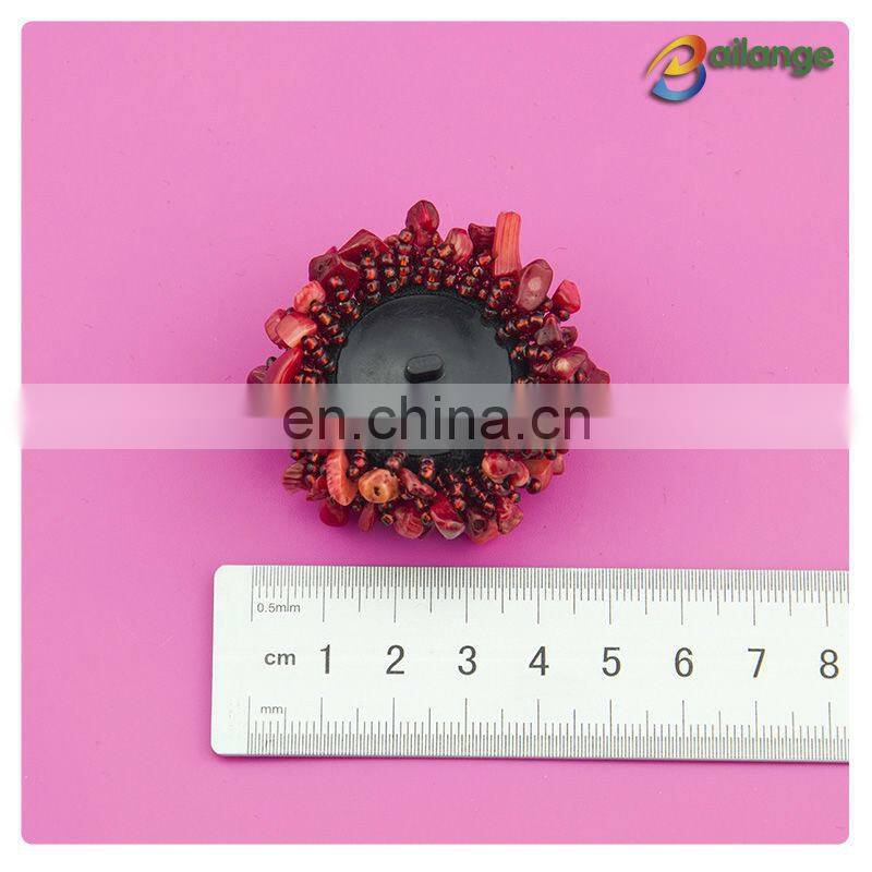 Wholesale designer coat clothing buttons beads button sew button for clothing