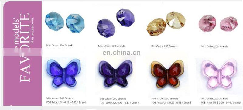 2017 pujiang direct sale Crystal bead door curtain for home and office decoration