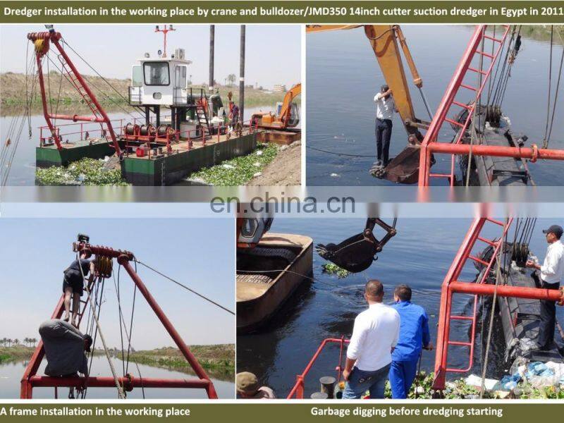 Hydraulic Diesel Power 1100m3 Sand Dredging/Mining Boat for Sale