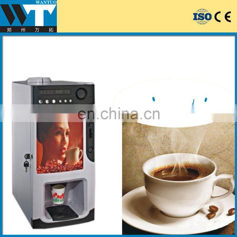 Fully automatic coin operated coffee vending machine