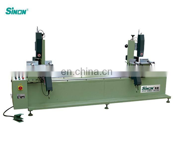 PVC Window Double Heads Three Axis Water Slot Routing Machinery