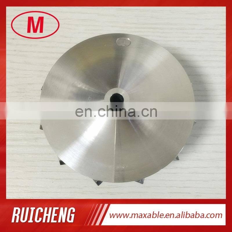 GT3788LVA 753610-0004 60.98/88.25mm 6+6 blades high performance turbo milling/aluminum 2618/billet compressor wheel Chevy 6.6L