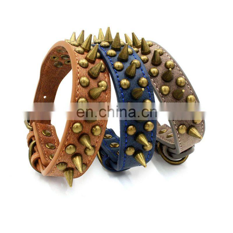 Wholesale Manufacturer Custom Luxury Dog Spike Collar